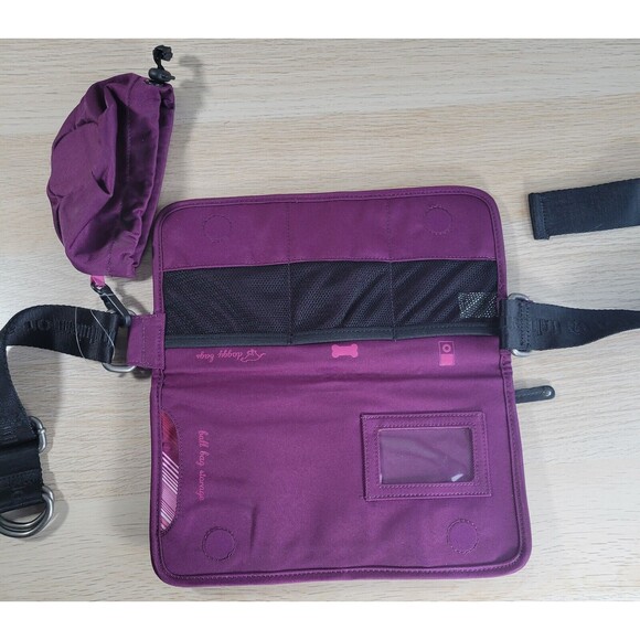 Lululemon Doggy Fanny Pack Dog Walking Belt Bag Travel Pooch Sport Pockets Pouch - Picture 6 of 11